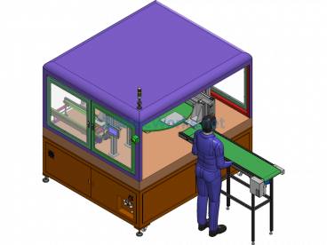 Turntable Inspection Machine - SolidWorks - Free Download