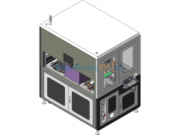 Coaxial Line Take-Up Machine - SolidWorks - Free Download