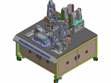Touchpad Automatic Assembly Screw-Locking Equipment - Exported - Free Download