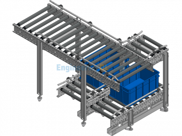 90 Degree Double-Layer Roller Conveyor Line - Exported - Free Download