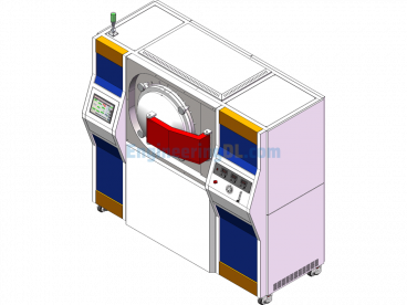 Vacuum Furnace - SolidWorks - Free Download