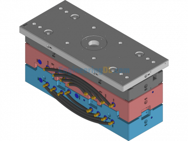 A Set Of Classic Accessory Mold Drawings (Including Project List 3D 2D) - UG(NX) - Free Download