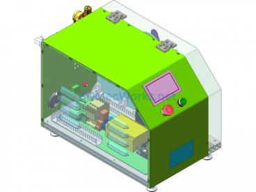 Square Coil Copper Machine - SolidWorks - Free Download