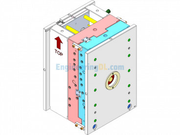 A Classic Car Pillar Mold - UG(NX)  AutoCAD-ZWCAD - Free Download
