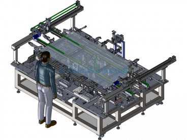 Solar Panel Framing Equipment (Including XT Format) - SolidWorks - Free Download
