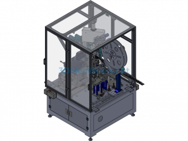Automotive Connector Pin Insertion Machine - SolidWorks - Free Download