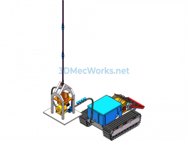 Deep-Sea Mining Vehicle - SolidWorks - Free Download