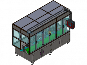 Soft-Pack Cell Automatic Welding Line - SolidWorks - Free Download