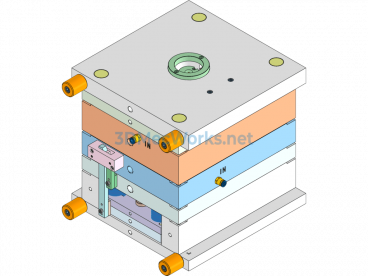 Razor Shell Mold Structure Drawings - UG(NX) - Free Download
