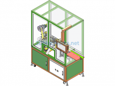 TYG Automatic Labeling Machine - SolidWorks - Free Download
