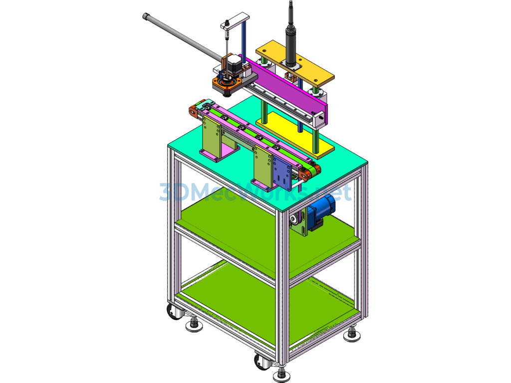 Automatic Impeller Installation Machine - SolidWorks - Free Download Automatic Impeller Installation Machine