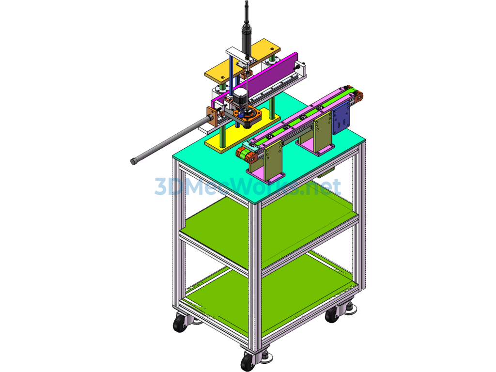 Automatic Impeller Installation Machine - SolidWorks - Free Download Automatic Impeller Installation Machine - Image 2