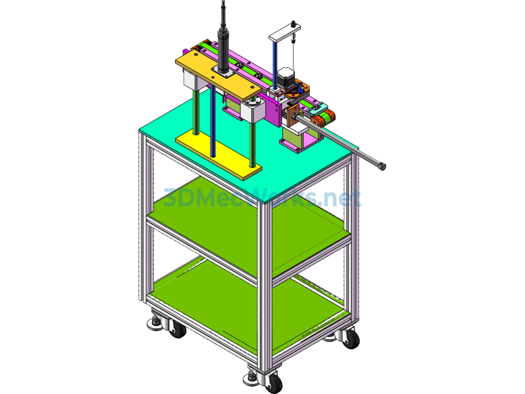 Automatic Impeller Installation Machine - SolidWorks - Free Download Automatic Impeller Installation Machine - Image 3