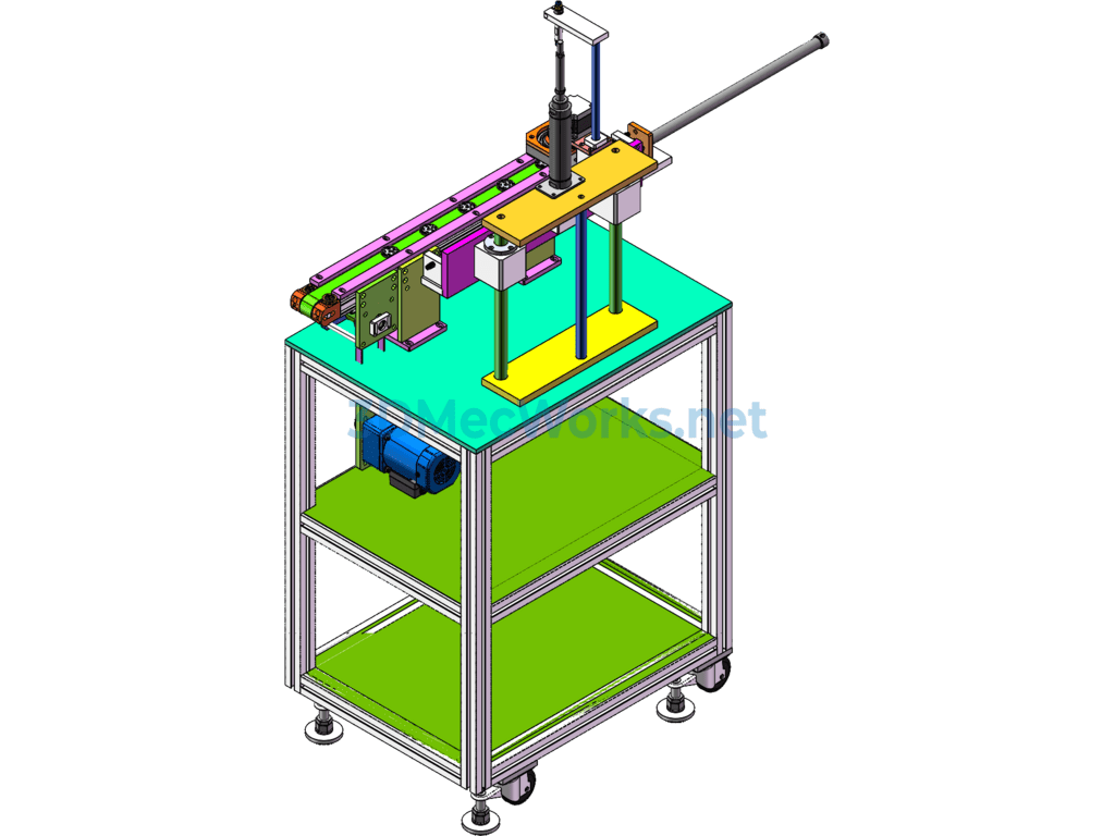 Automatic Impeller Installation Machine - SolidWorks - Free Download Automatic Impeller Installation Machine - Image 4