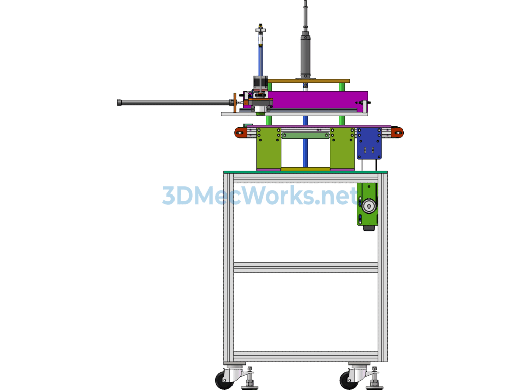 Automatic Impeller Installation Machine - SolidWorks - Free Download Automatic Impeller Installation Machine - Image 5