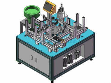 Sensor Sealing Welding Equipment - SolidWorks - Free Download