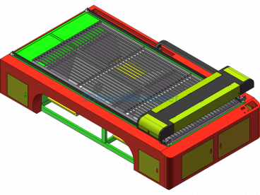 JR1428 Laser Machine - SolidWorks - Free Download