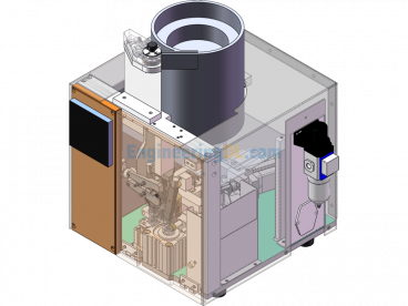 Semi-Automatic Terminal Machine (Pre-Insulated Terminals) - SolidWorks - Free Download