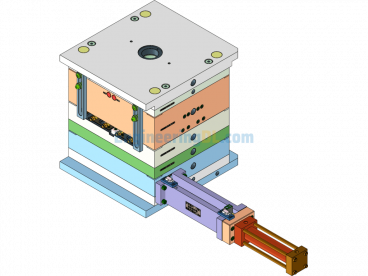 Mop Handle - Reverse Screw (Thread Core With Cooling) - UG(NX) - Free Download