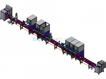 Vision Dispensing + Servo Screwdriving + Press-Fit Assembly + Electrical Testing Production Line - Exported - Free Download