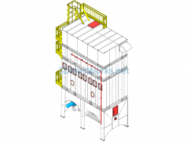 Multi-Unit Woodworking Dust Collector - SolidWorks  AutoCAD.Mechanical - Free Download