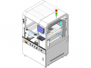 Custom Non-Standard Automated Screw Fastening Machine - SolidWorks - Free Download