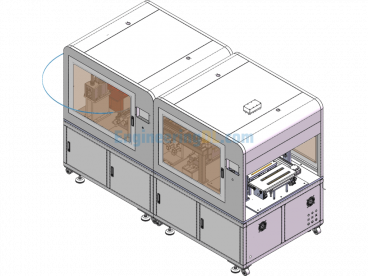 Detection And Oiling Of Round Copper Tubes - SolidWorks - Free Download