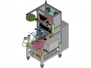 6# EPS Assembly Line OP115 Noise Test Station - Inventor - Free Download