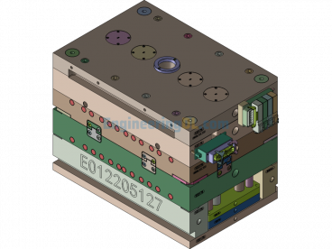 Children's Hanger (Needle Valve Hot Runner) - UG(NX) - Free Download