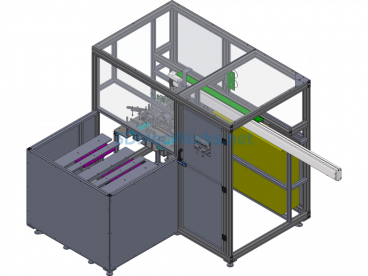 Liquid Crystal Display Panel Handling And Sampling Inspection Equipment - SolidWorks - Free Download