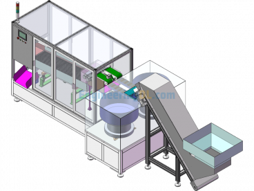 Cigarette Dismantling Machine - SolidWorks - Free Download