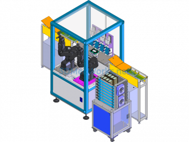 Gold Finger Tape Machine - SolidWorks - Free Download