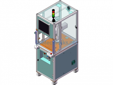 Fiber Laser Engraving Machine - SolidWorks - Free Download