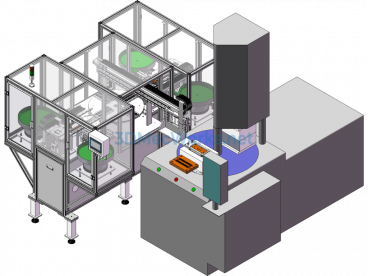 Automatic Terminal Feeder For Injection Molding Machine - SolidWorks - Free Download