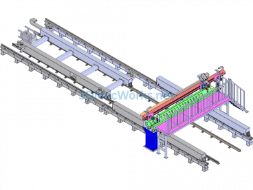 Two-Layer Welding Equipment - SolidWorks - Free Download