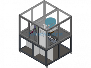 Battery Cell Loading Machine - SolidWorks - Free Download