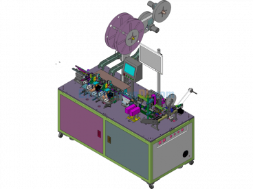 Connector Pin Packaging Machine - SolidWorks - Free Download