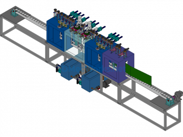 Vertical Cleaning Machine - SolidWorks - Free Download