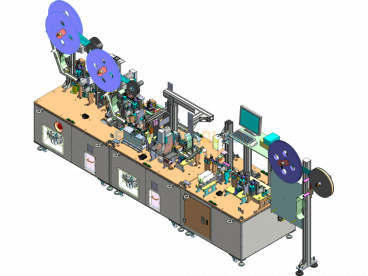 Type C Automatic Assembly Line Body - SolidWorks - Free Download