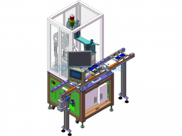 Robot Automatic CCD Film Sticking Machine - SolidWorks - Free Download