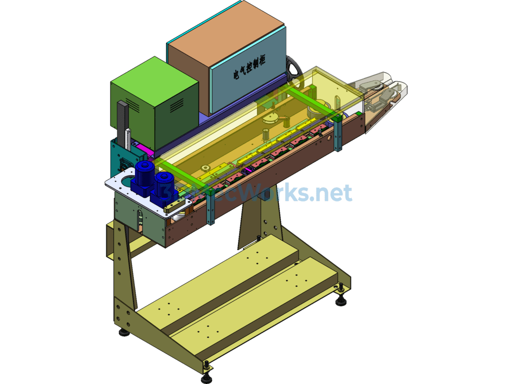 Heat Sealing Machine (industrial Use) - SolidWorks - Free Download Heat Sealing Machine (industrial Use) - Image 2