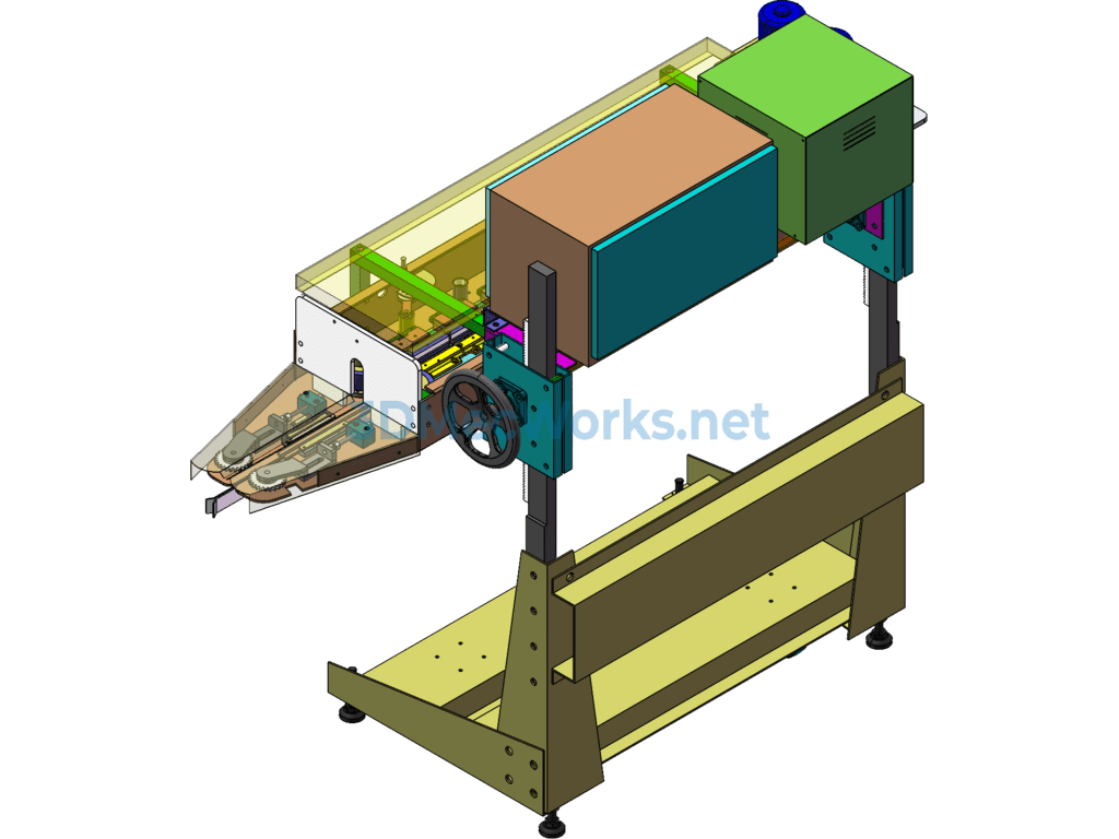 Heat Sealing Machine (industrial Use) - SolidWorks - Free Download Heat Sealing Machine (industrial Use) - Image 4