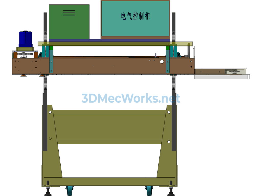 Heat Sealing Machine (industrial Use) - SolidWorks - Free Download Heat Sealing Machine (industrial Use) - Image 5