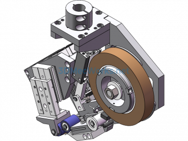 Automatic Tape Applicator Mechanism - SolidWorks - Free Download