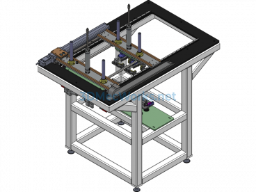 180° Flip and Parallel Transfer Structure - SolidWorks - Free Download