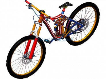 1:1 Road Off-Road Bicycle - SolidWorks - Free Download