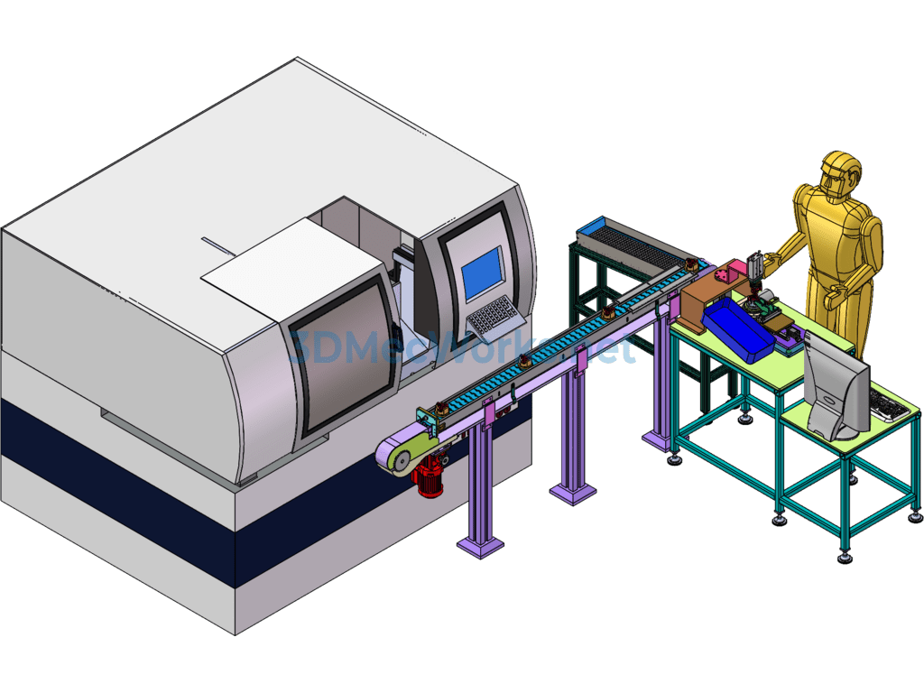Three-Pin Shaft Ball Diameter Inspection - SolidWorks - Free Download Three-Pin Shaft Ball Diameter Inspection - Image 2