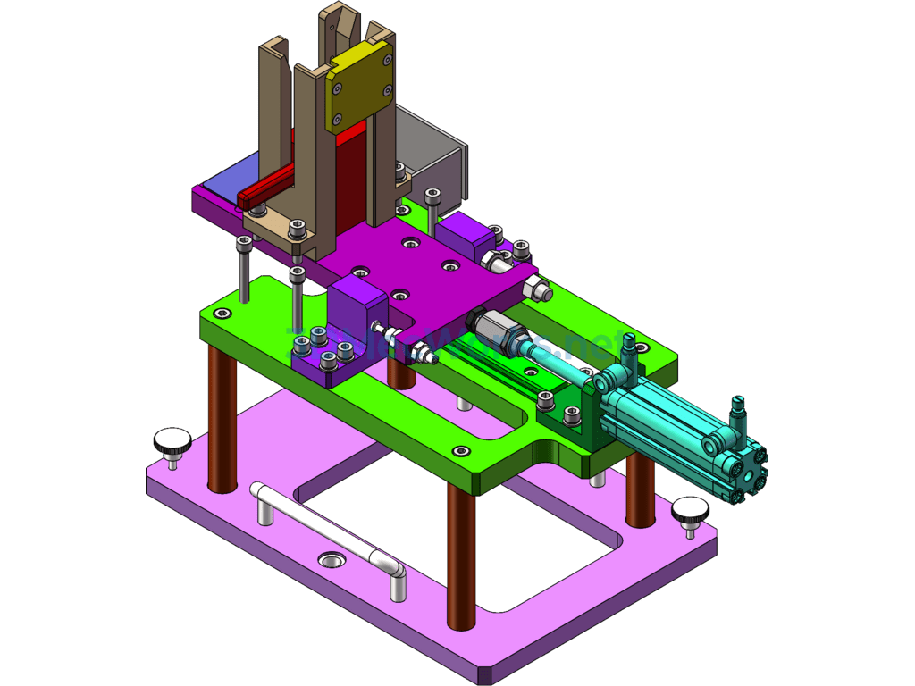 Automatic Signage Dispensing Mechanism - SolidWorks - Free Download Automatic Signage Dispensing Mechanism