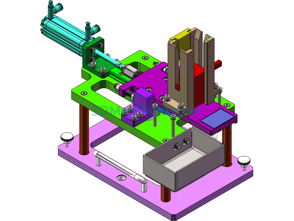Automatic Signage Dispensing Mechanism - SolidWorks - Free Download Automatic Signage Dispensing Mechanism - Image 3