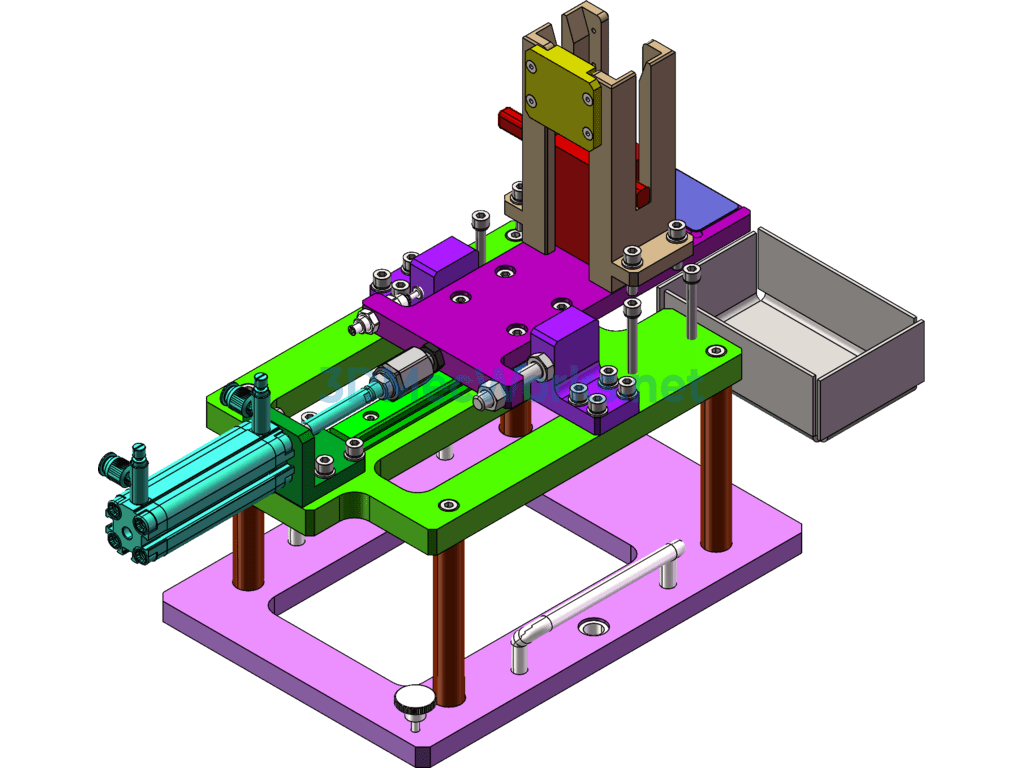 Automatic Signage Dispensing Mechanism - SolidWorks - Free Download Automatic Signage Dispensing Mechanism - Image 4